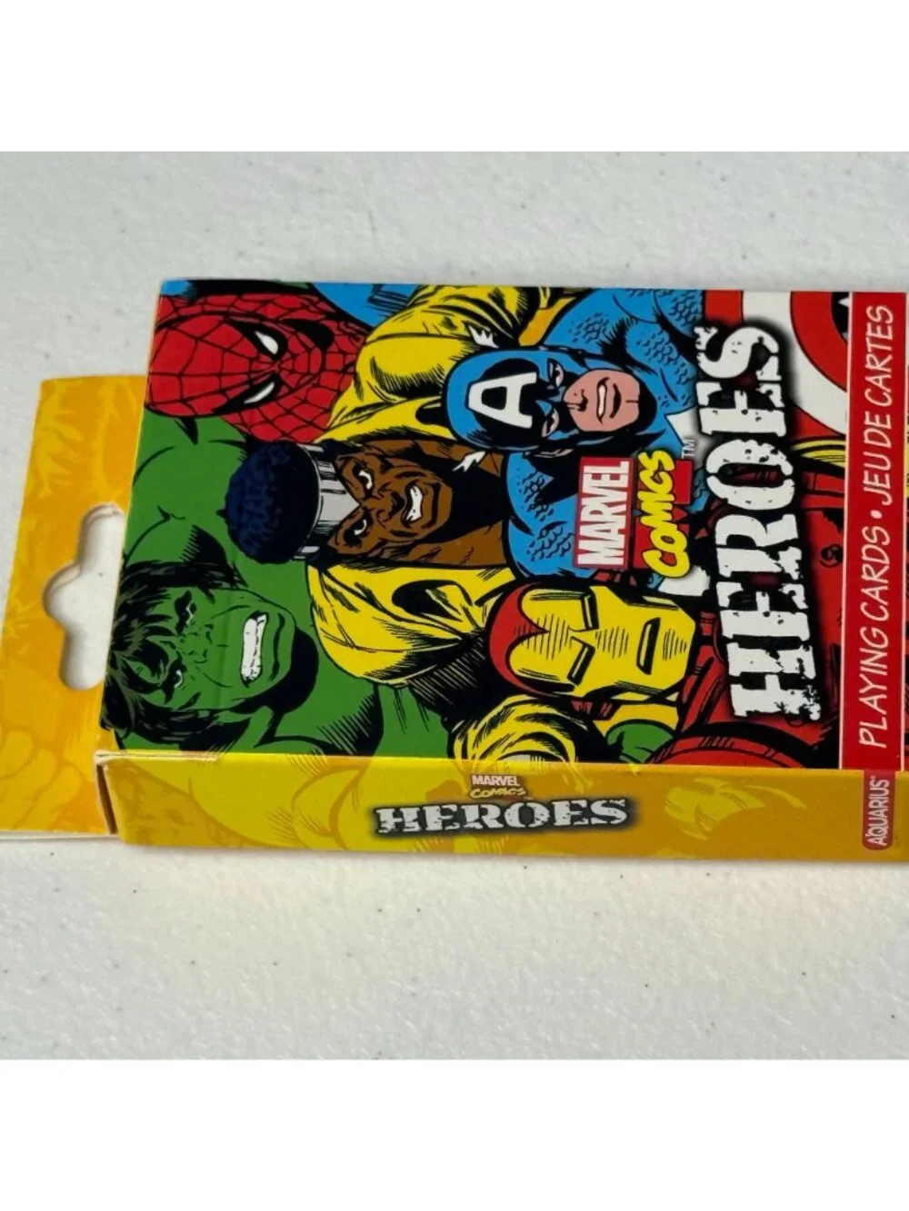 Marvel Heroes Playing Cards Hulk Spider-Man Iron Man Captain America